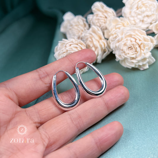 Ira 92.5 Silver Hoops - Hello There!