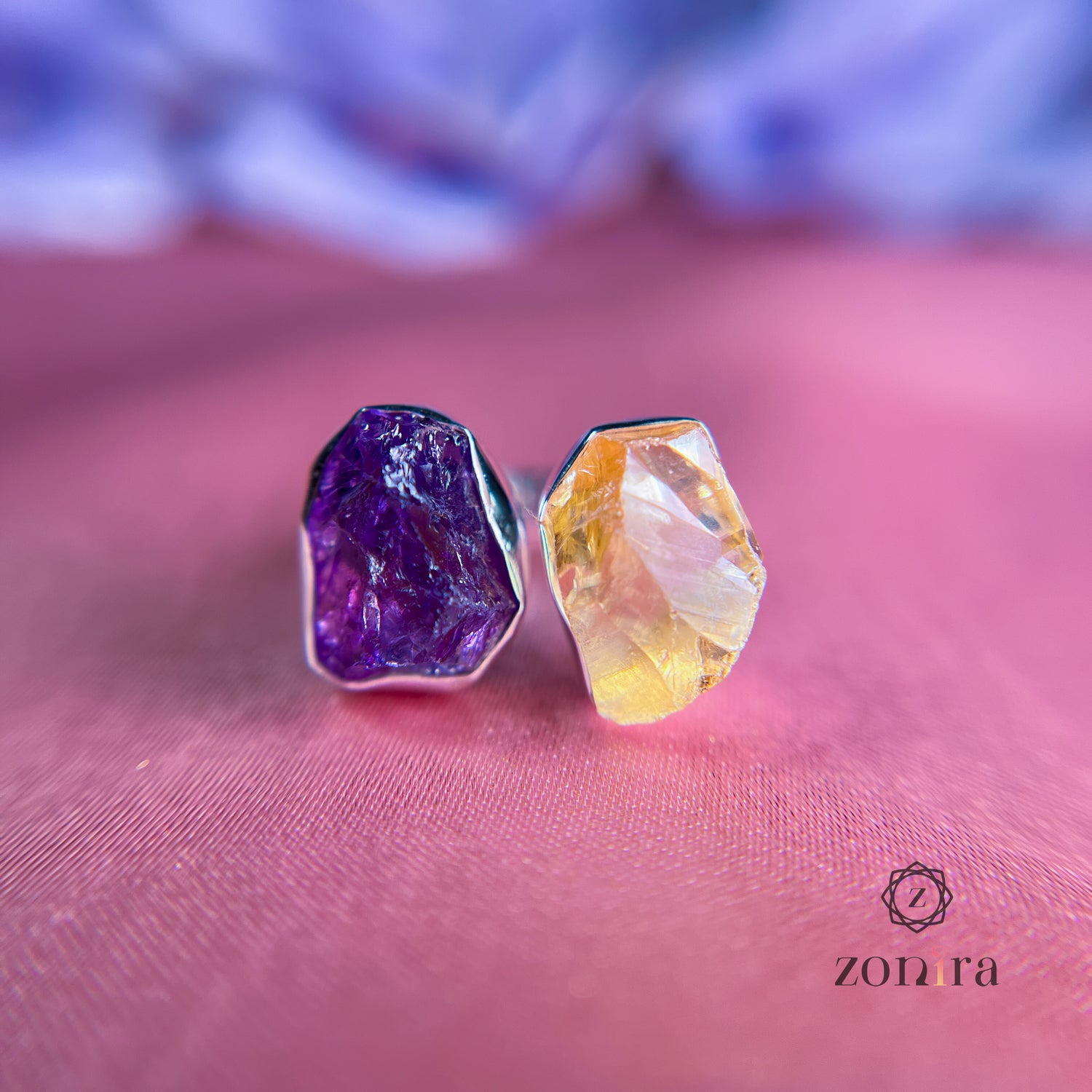 Uncut Gemstones Jewellery