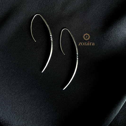 Ira 92.5 Silver Earrings - Daggers